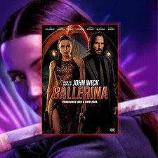 From the World of John Wick: Ballerina 2025 DVD All Region Free HD Quality NEW