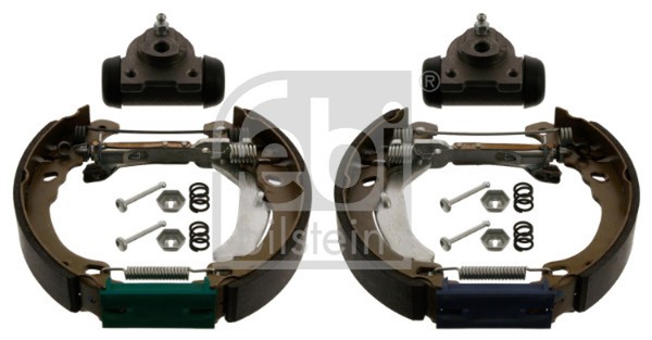 Bremsbackensatz Febi Bilstein 38746 FüR Fiat Ford KA RU8 500 Panda Tdci Classic-image