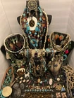 Huge- Estate-jewelry Lot - Redesign-junk-great For Craft- Costume- 6+lbs