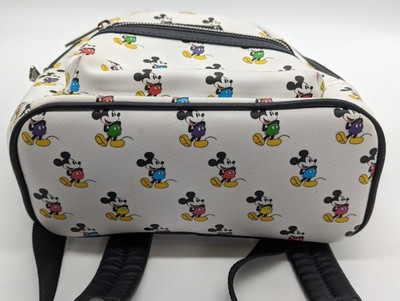 Disney Mickey Mouse Allover Classic Standing Loungefly Mini Backpack Disney Parks Loungefly Mickey Mouse Allover Classic Standing  main image 3