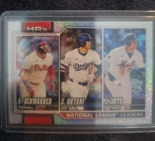 2026 Topps Series 1 - League Leaders Shohei Ohtani, Juan Soto, Kyle Schwarber...