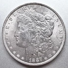 1887 Philadelphia Morgan $1 Silver Dollar .9 Silver U.S Seller $.99 Starting Bid