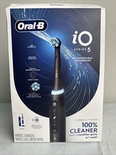 Oral-B iO Series 5 Rechargeable Toothbrush with One Brush Head-Black