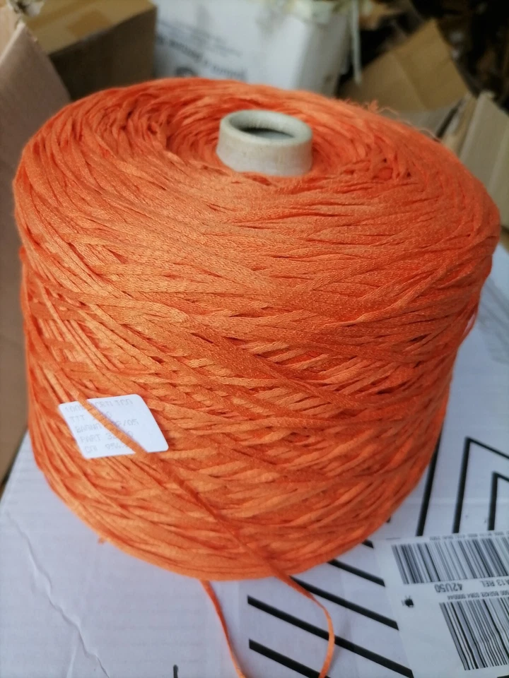 fil a tricoter Lacette Orange 1Kg580 - Photo 1/1