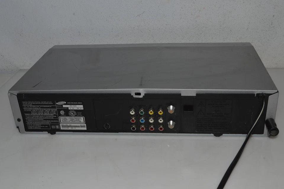 Samsung DVD-V5500 DVD/VCR Combo Hi-Fi Lettore Registratore VHS (LPX41) - Image 3 of 4