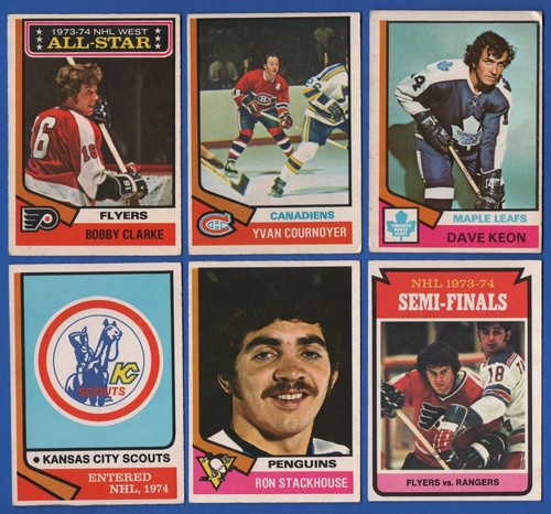 1974-75 OPC 74-75 O PEE CHEE NHL HOCKEY CARD ERROR & WRONG BACK 133-264 SEE LIST - Picture 38 of 283
