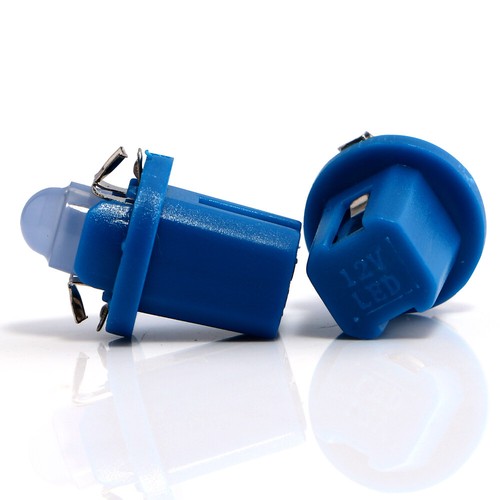 100Pcs B8.5 COB 1SMD LED Dashboard Cluster Gauge Wedge Light Bulbs Lamps 12V - Picture 5 of 10