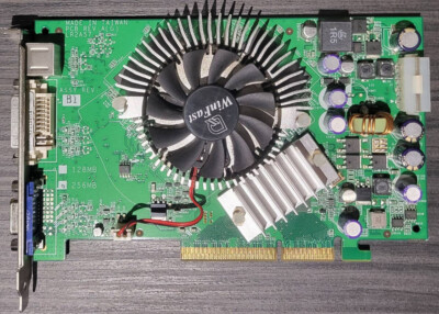 Leadtek Winfast Nvidia GeForce 7600 GT 256MB AGP GDDR3