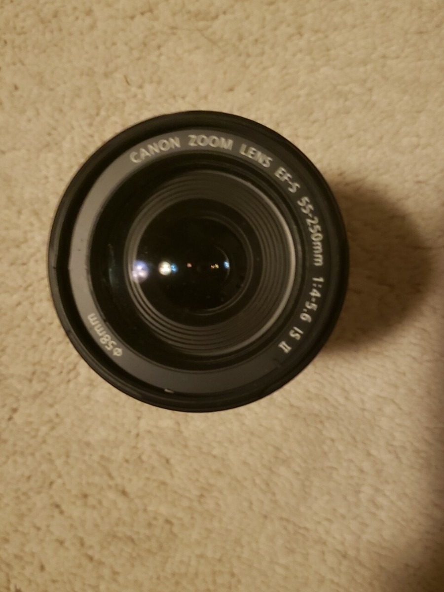 Canon Zoom Lens EF-S 55-250mm 1:4-5.6 IS 2 | eBay