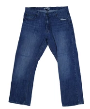 Wrangler Mens Medium Wash 5 Pocket Relaxed Fit Bootcut Denim Blue Jeans 38 x 30