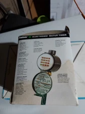 Vintage Melnor Time-A-Matic Electronic Water Control Timer w/ Box Model 102 NOS.
