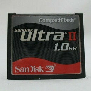 1GB SANDISK ULTRA II COMPACTFLASH CF COMPACT FLASH MEMORY 1GB SANDISK ULTRA II COMPACTFLASH CF COMPACT FLASH MEMORY