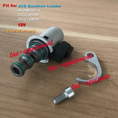 12V Rotary Solenoid Valve for JCB Backhoe Loader 3C 3CX 3DX 4C 4CX 4CN 12V