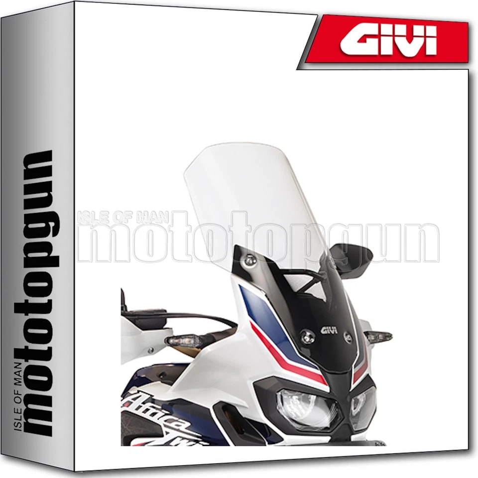 Pare-Brise GIVI D1144ST Prêt À Monter CRF1000L Africa Twin (16 17)