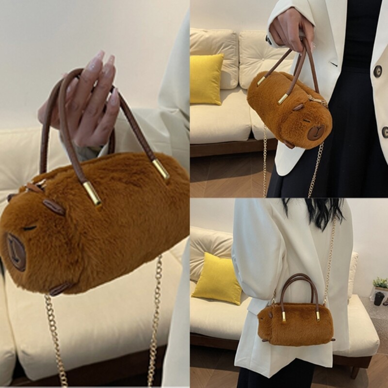 Handbag with Chain Shoulder Bag Crossbody for Fashionable Enthusiasts-image