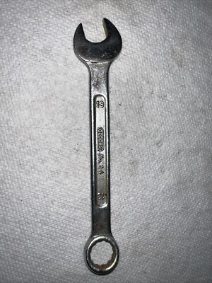 Vintage Gedore No.14  13mm  Combination Wrench Hand Tools Made in India