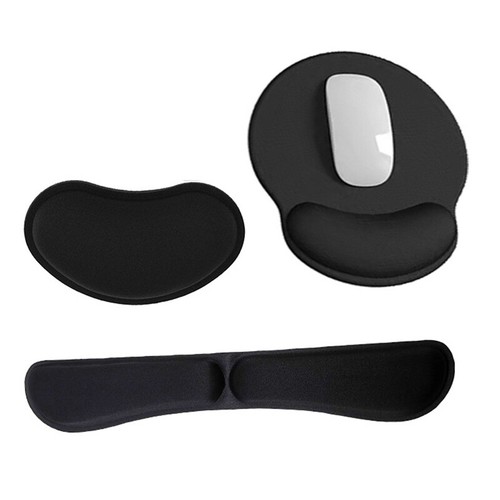 Wrist Rest Pad Keyboard Pad Ergonomic Support Pad Foldable Keyboard Wrist Rest - Photo 18/19