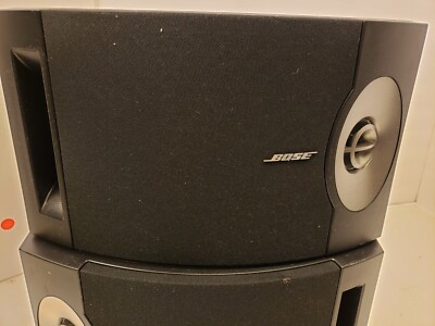 Bose 201 V Left Right Direct Reflecting Wood Finish Bookshelf