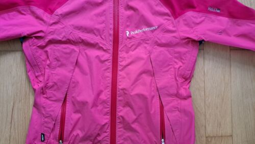 Peak Performance Damen Tourenjacke Hardshelljacke – Pink mit Kapuze 34 36 - Bild 19 von 19