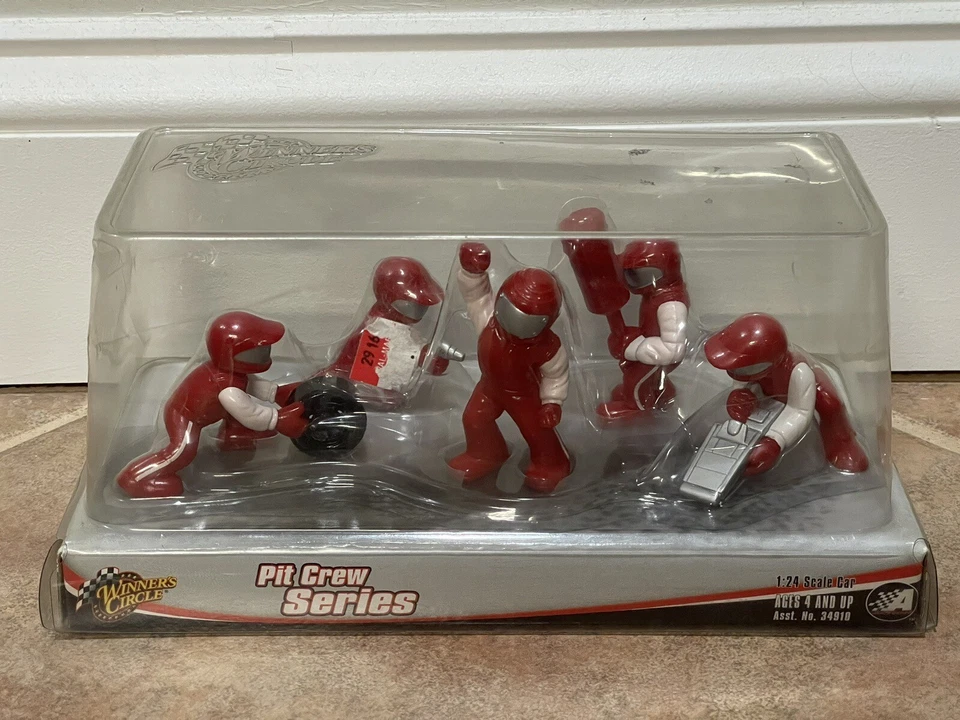 NASCAR Pit Crew Miembros Ganadores Círculo Serie Dale Earnhardt Jr. Rojo Blanco 1:24 Foto 2 de 4