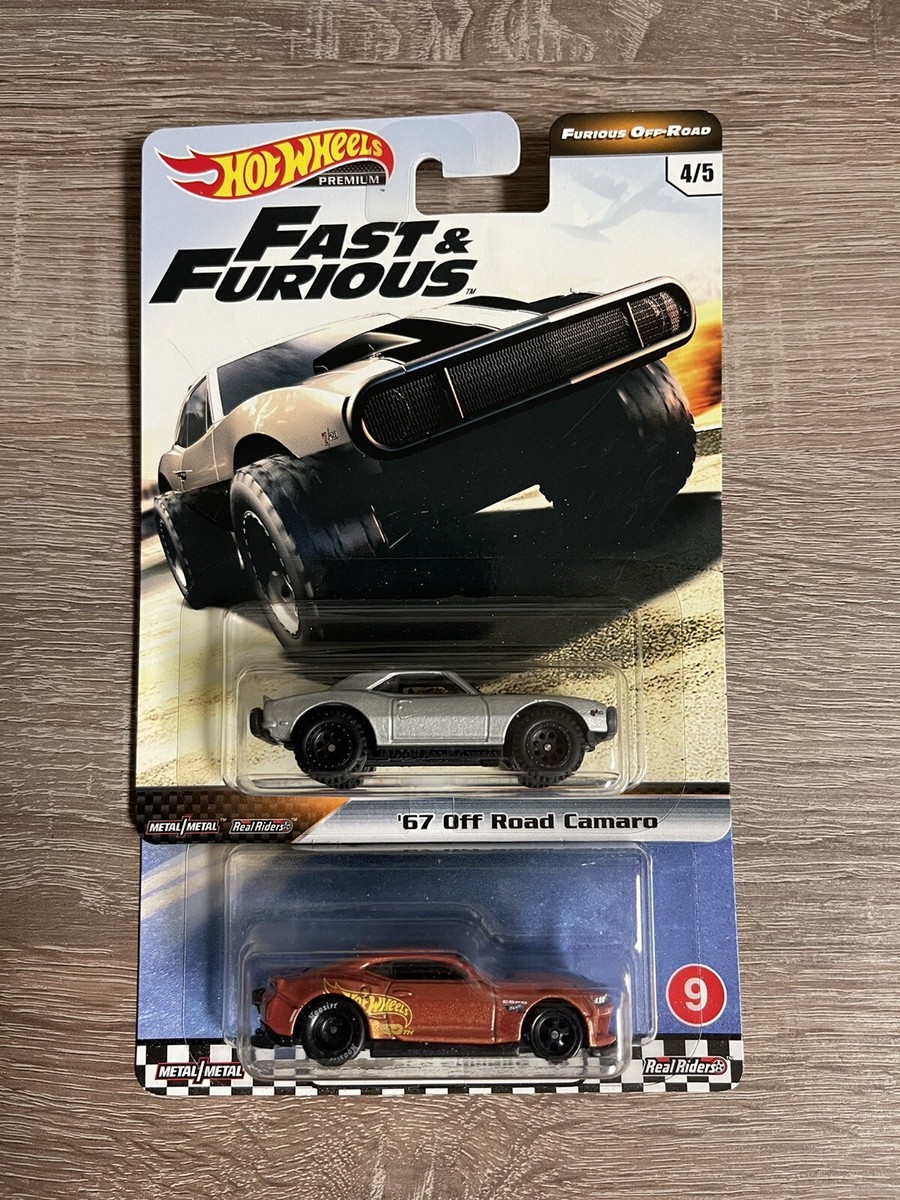 Hot Wheels Boulevard 18' Copo Camaro & Fast Furious 67' Off Road