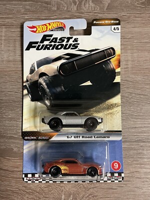 キャロル Hot Wheels Boulevard 18' Copo Camaro & Fast Furious 67' Off Road