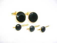 Cufflinks Tuxedo Buttons vintage Men's Formal Wear Suit Accessory