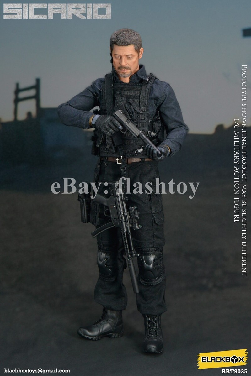 トイガン SICARIO BLACKBOXTOYS BBT9035 1/6 Sicario Alejandro Collectible Male