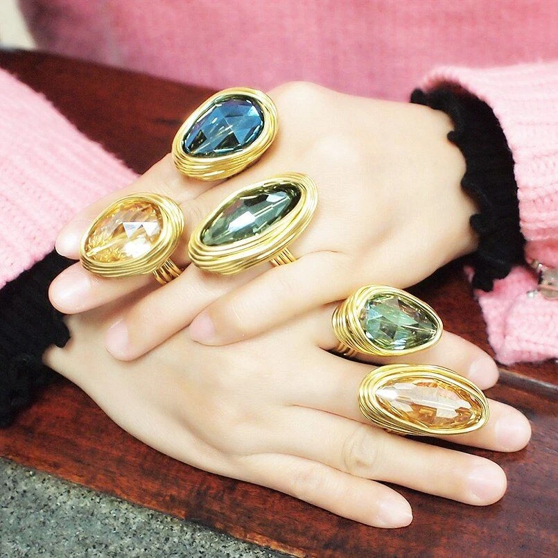 Buy BERYUAN Rings Crystal Rings for Women Rings for Teen Girls Gold Rings  Womens Rings Cute Rings Stackable Rings Set（12Pcs(Rings Size 4.5,5,6,7,7.5)  Online at desertcartINDIA