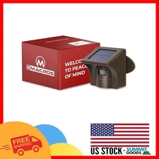 Long Range Solar Wireless Driveway Alarm - 1500ft Motion Sensor Security System