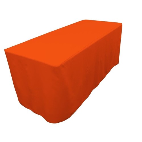 4' ft. Fitted Polyester 30 inch width Table Cover wedding Tablecloth 21 COLORS - 第 26/28 張圖片