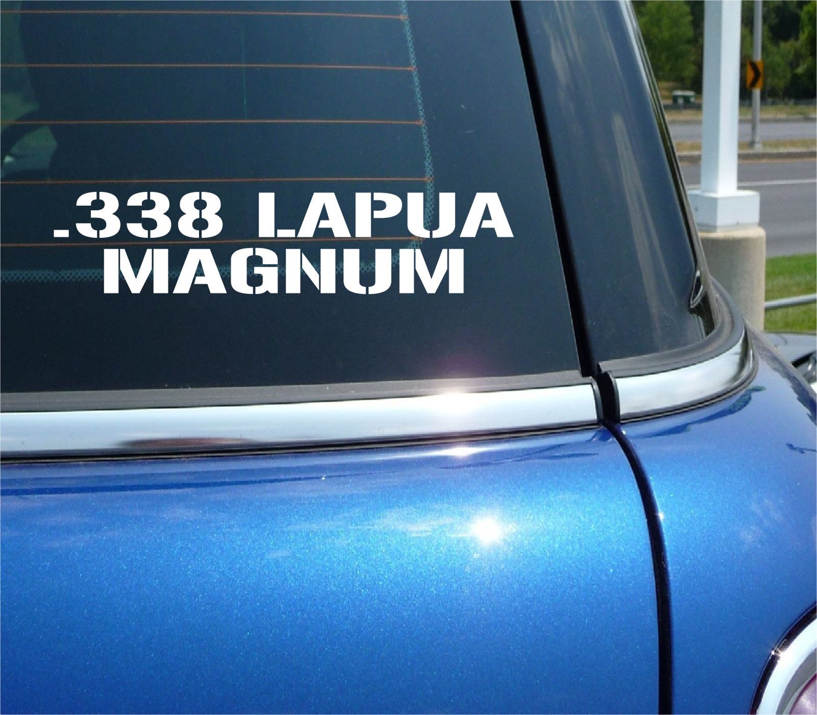 .338 LAPUA MAGNUM VINYL DECAL STICKER FOR AMMO CAN BULLET BOX CALIBER RIFLE