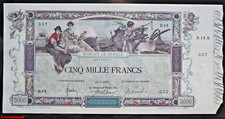 Billet de 5000 Francs