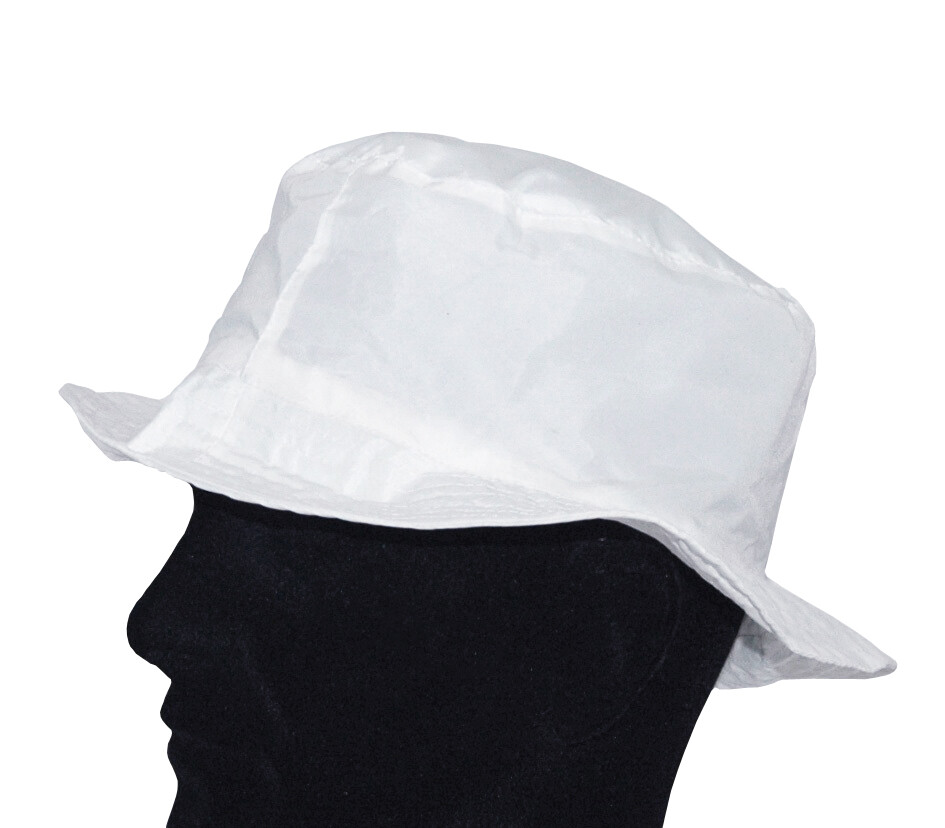 International Headwear Impermeable Sombrero Hombre Blanco Ligero Medio 57-58 CM