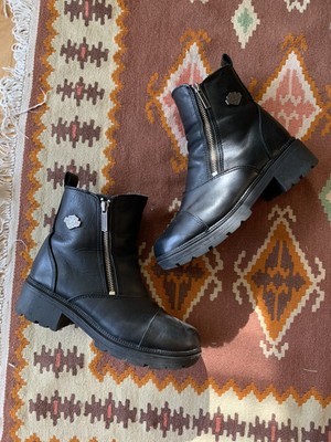 harley davidson platform boots
