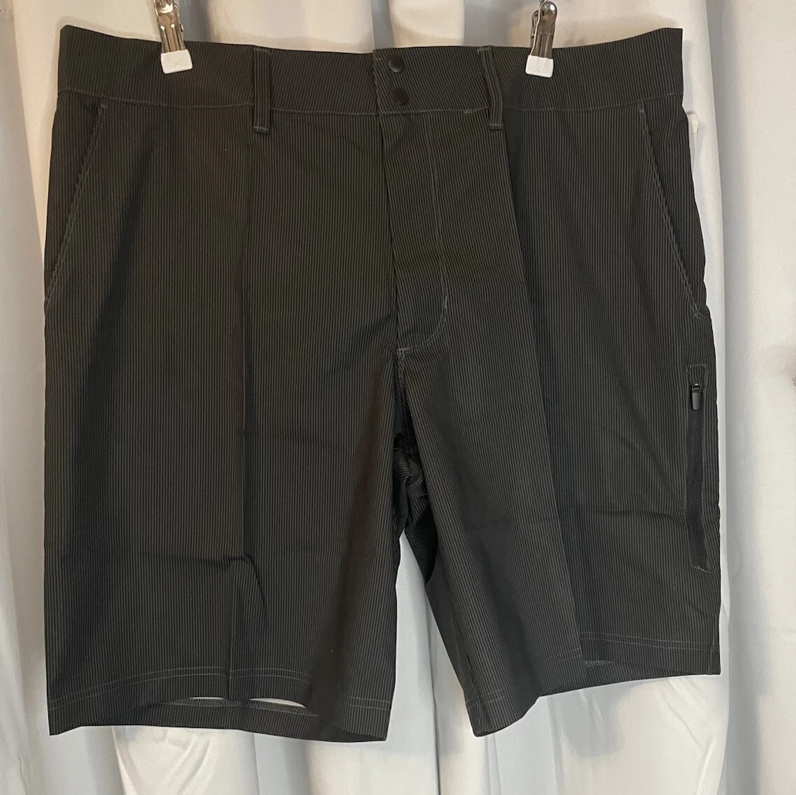 Champion Quick Dry Men's Golf Shorts Railroad Gray 38" Pockets Casual NWT