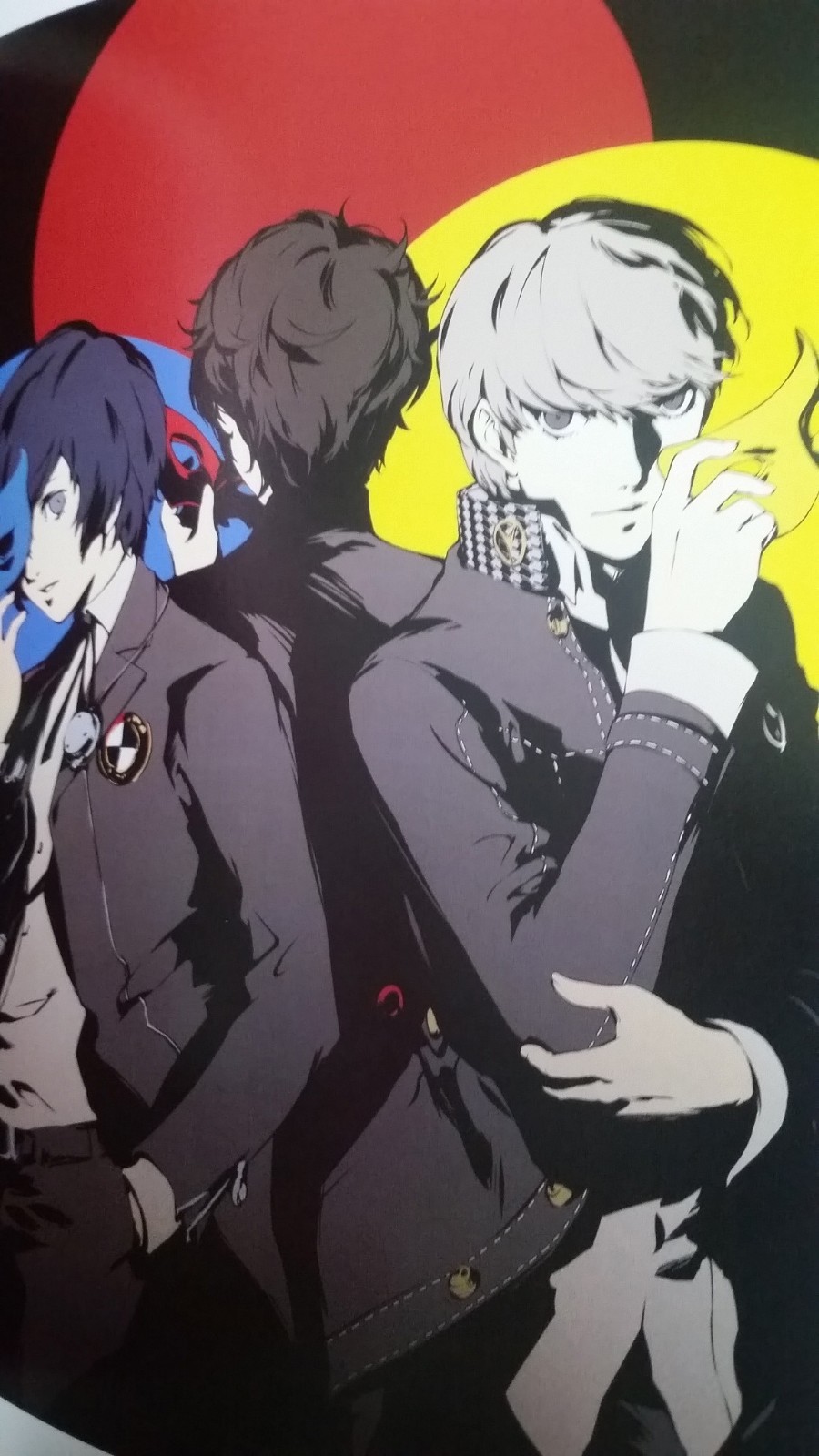 PERSONA 4 P4 Obras Oficiais de Design Settei SHIGENORI SOEJIMA Livro de  Arte EB87*