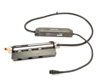 Keyence SJ-M031G High-Performance Micro Static Eliminator Head w/ Guard