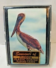 Kent Pelicans Florida Playing Cards Complete in Plastic Case USA Made