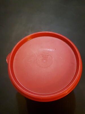 Tupperware 4623b 2 Cup Red Sparkle Container Wonders Line 4623