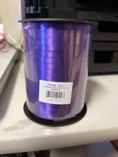 3/16" 500 YDS Spool Balloons Curling Ribbon - Purple New  