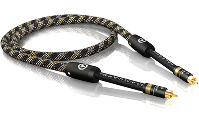 ViaBlue NF-75 Silver Digitalkabel mit T8 RCA Stecker - Länge 15m