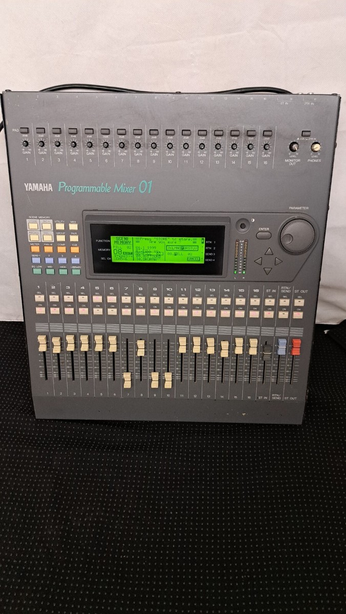 Yamaha ProMix 01 programmable mixing desk - Not Fully Tested | eBay