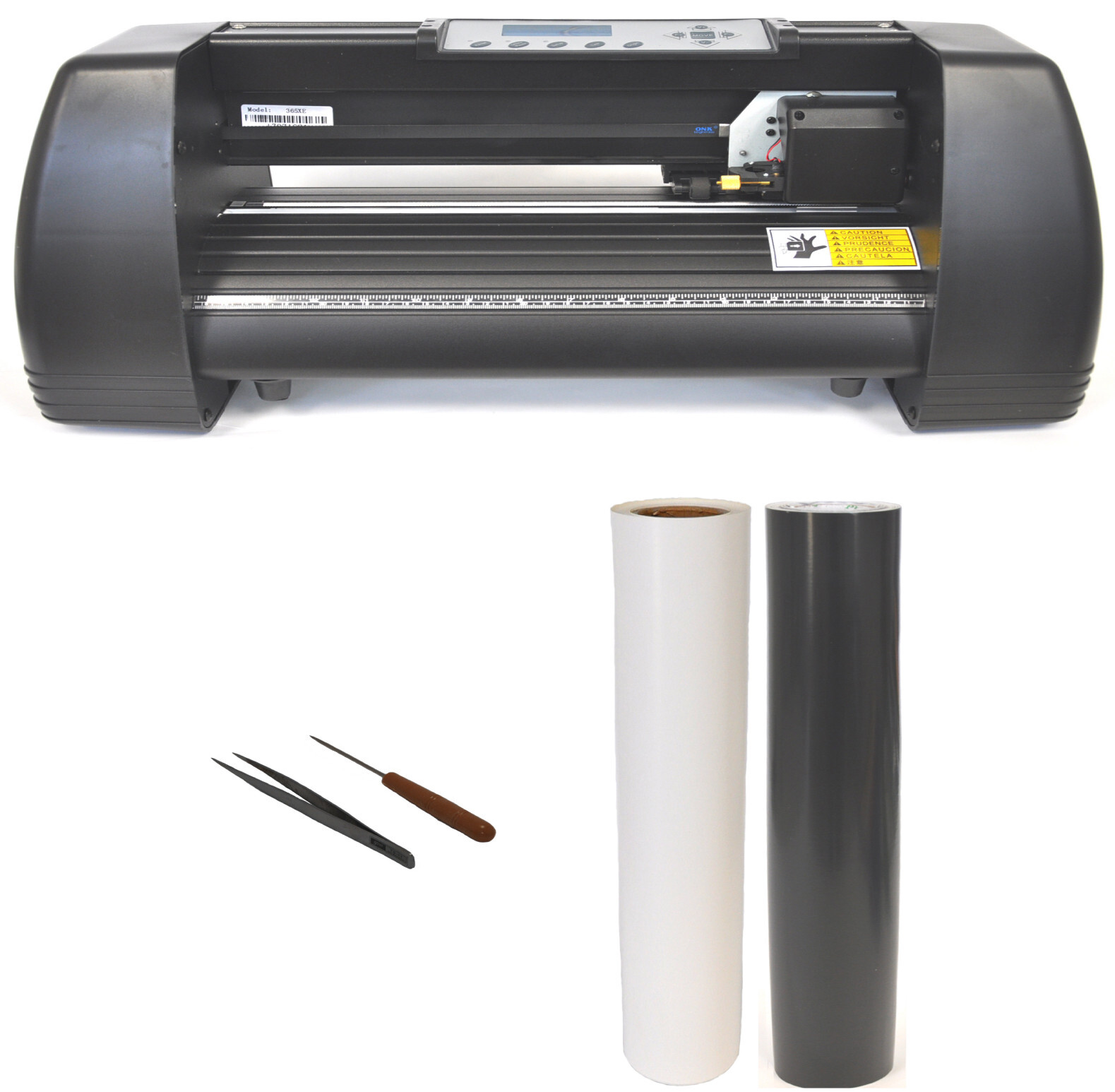 13" Vinyl Cutter Plotter Cutting Machine 3 Blade Software LCD Screen ...