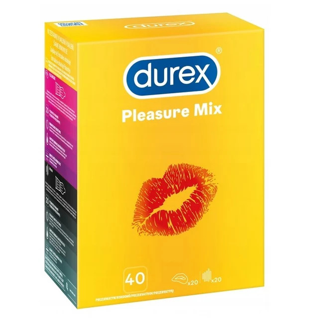 Durex Kondome in Box – 40 Stück Durex Kondome in Box – 40 Stück