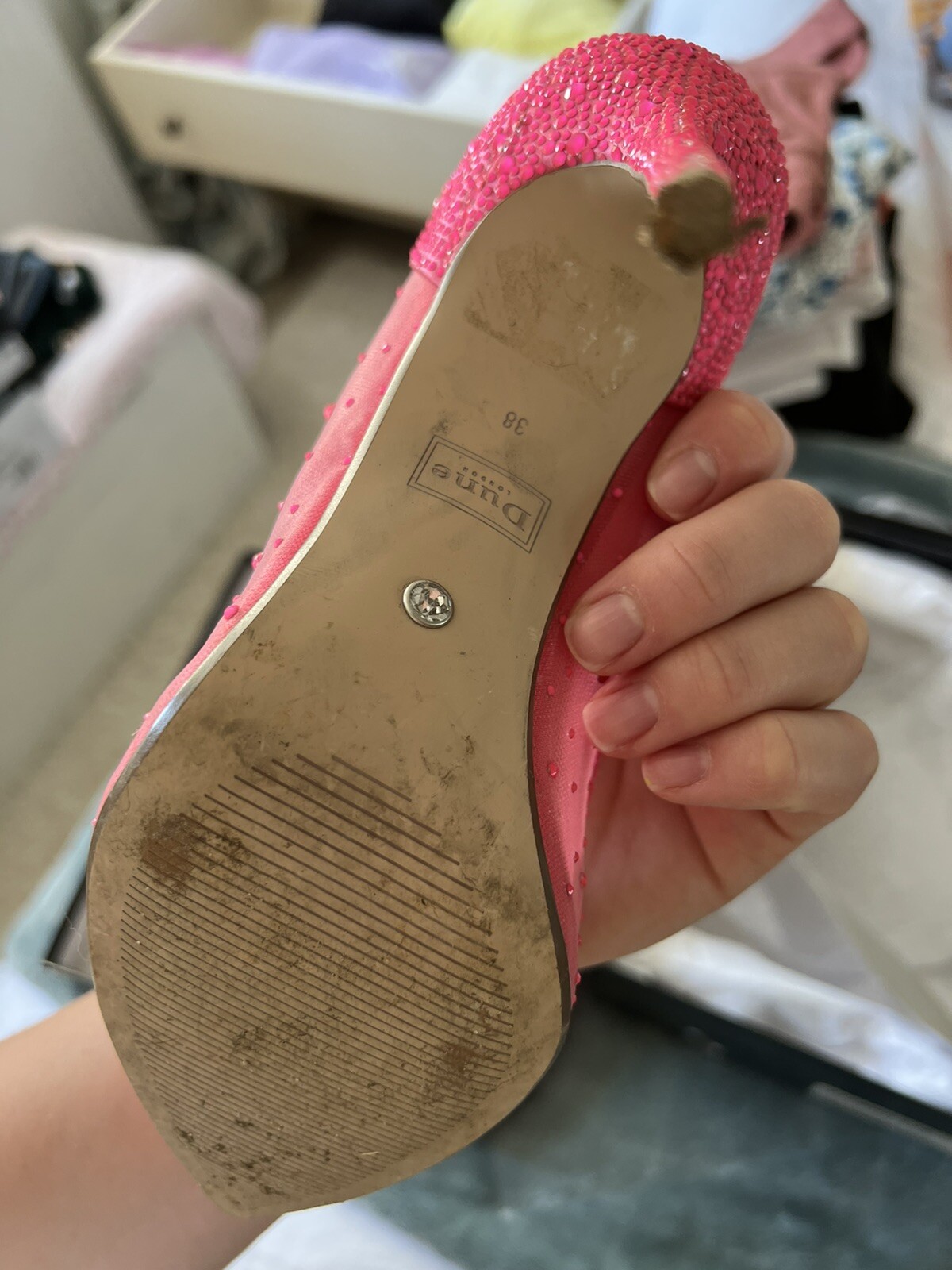 dune heels size 5 image 5