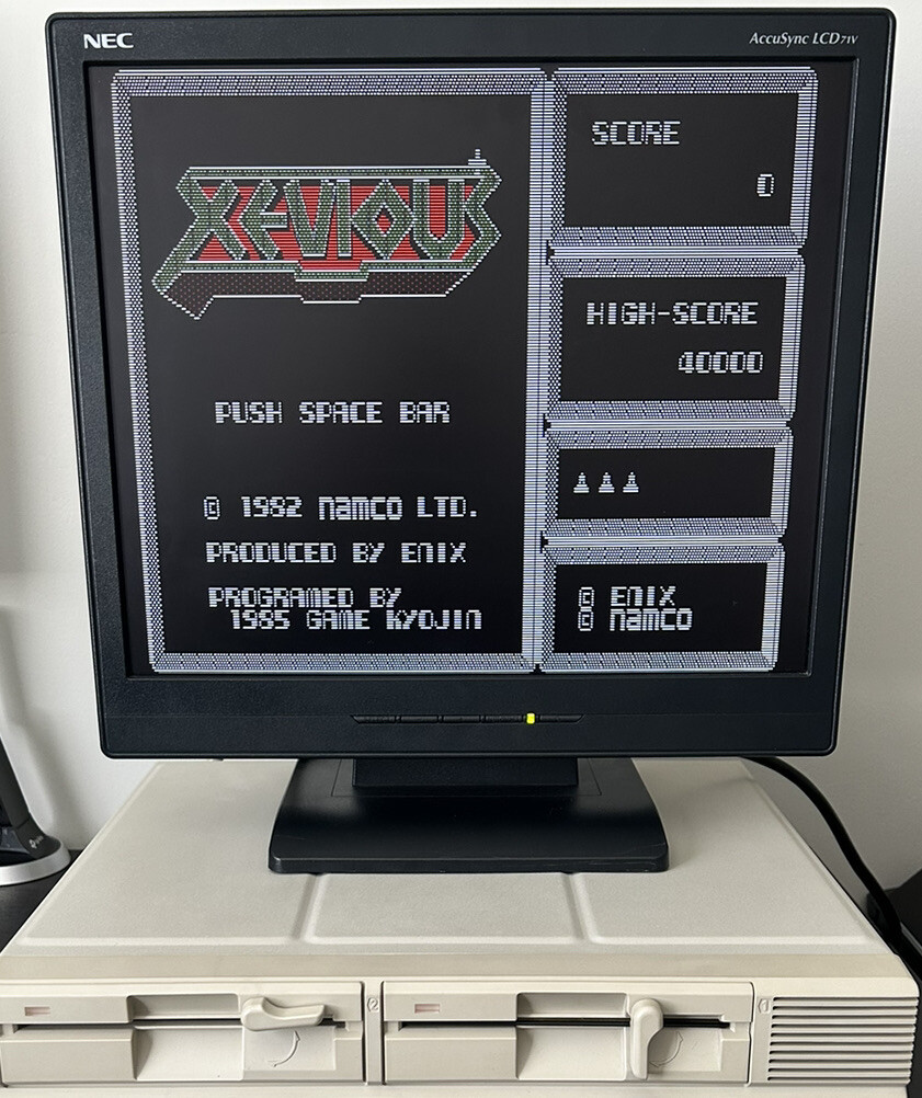 ドアドア　PC-8801 enix doordoor rétro PC GAME ドアドア 🚪PC-88 🚪 DOORDOOR エニックス の 懐かしいゲーム