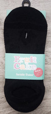 FRUIT CAKE Invisible Trainer Socks Pack Of 3 Pairs Size UK 3-7