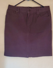 GAP purple corduroy skirt Knee length Women size 8 stretch