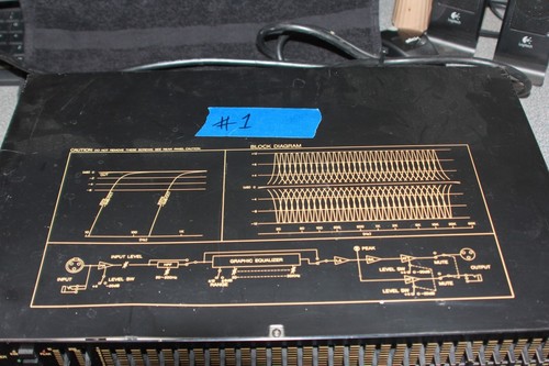 Yamaha Stereo Graphic Equalizer Model Q2031 Vintage Nippon Gakki Japan SR# 6070 - Picture 4 of 7